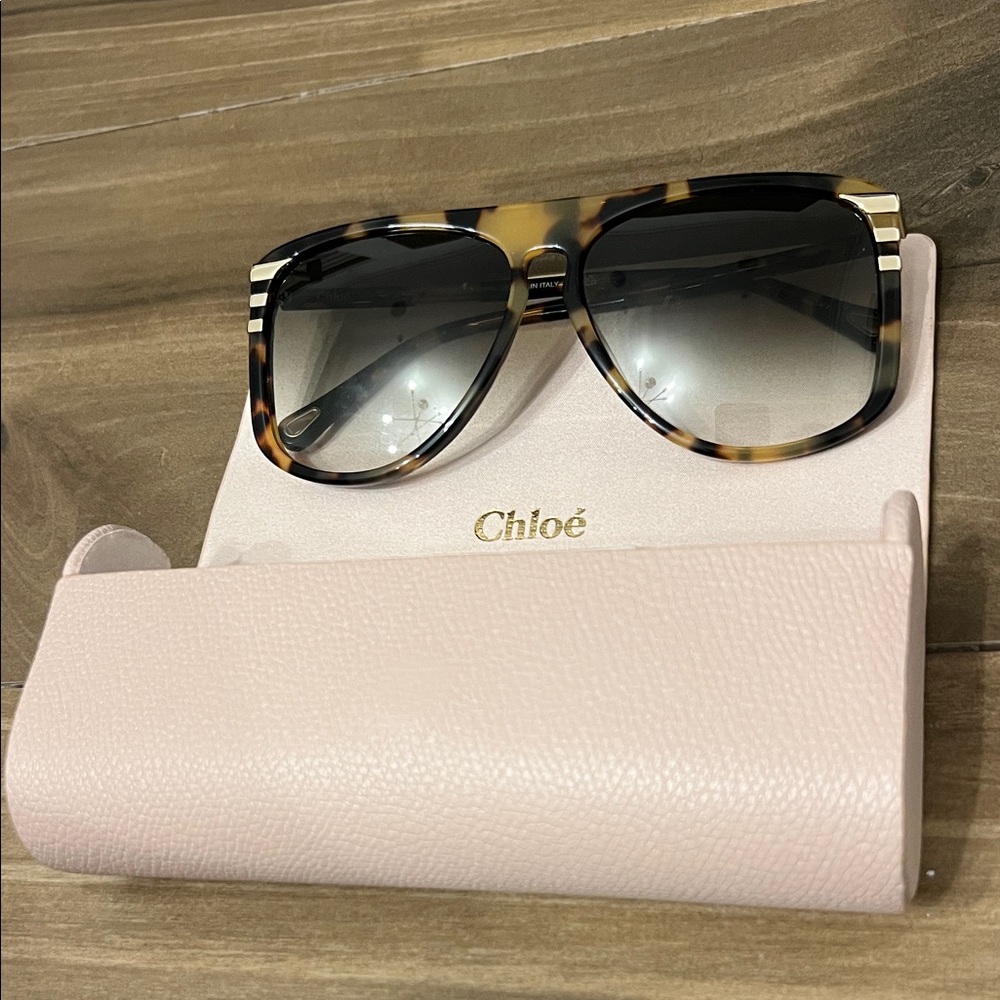 Chloe Patterned Sunglasess
